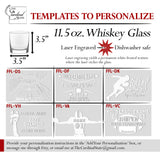 Fantasy Football Whiskey Glass