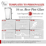 Fantasy Football Pint Glass