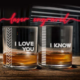 Personalized Engraved Whiskey Glasses