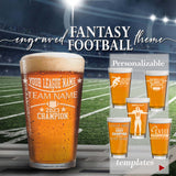 Pint Glasses Personalized