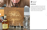 Custom Whiskey Box Gift Set Personalized, Decanter, Glasses