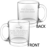 Design Your Own Personalized Coffee Mug Glass Custom Engraved Financial Adviser Planner Realtor Salesman Gift Husband Wife Groom Birthday
