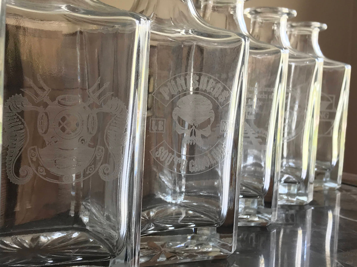 Personalized Engraved Whiskey Glasses – The Cardinal State