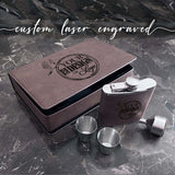 Personalized Flask Set, Custom