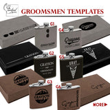 Personalized Flask Set, Custom