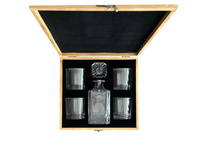 Whiskey Decanter Set With Box