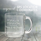 Custom Coffee Mug Glasses, Personalized