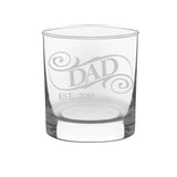 Dad / Step-Dad / Grandpa Est. Whiskey Bourbon Scotch, Pint or Coffee Mug glass - The Cardinal State Shop