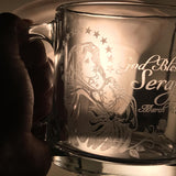 Custom Coffee Mug Glasses, Personalized