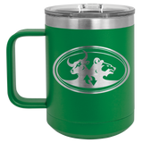 Custom Travel Coffee Mug Personalized 15oz