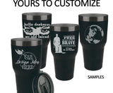 custom travel mug
