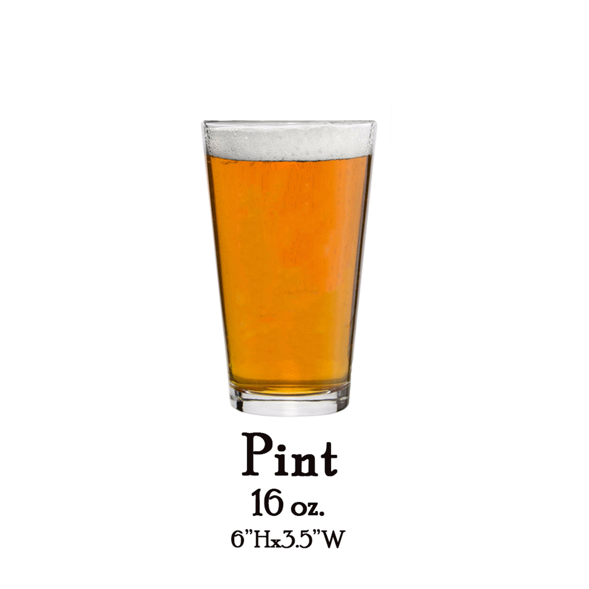 Custom Pint Glasses – The Cardinal State