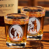 Custom Shot Glasses, Personalized, Round or Square