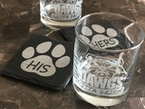 Cleveland Football DAWGS GOTTA DRINK Coffee Mug Glass Personalized for Cleveland Football Fans