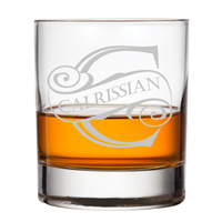 Monogram Whiskey Glass