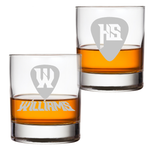 Guitar Pick Personalized Whiskey Glass Bourbon Scotch Rocks Custom Unique Band Gift