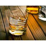 United States Of America Flag Whiskey Glass USA Bourbon Rocks Scotch Armed Forces Military