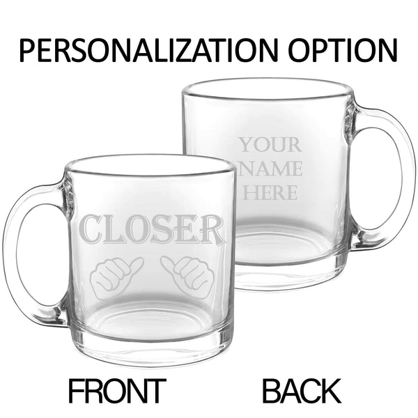 Custom Coffee Mug Glasses, Personalized – The Cardinal State
