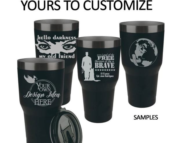 Custom Travel Mugs. Design Your Own Personalized Travel Mugs