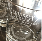 Custom Golf Whiskey Glass Tournament Event Award Personalized Trophy Monogram Scotch Bourbon Rocks Gift for him Logo Retirement Sales Summit